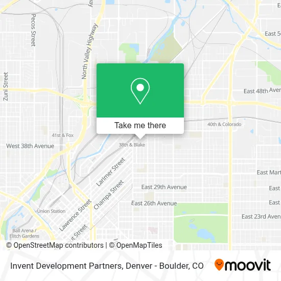 Invent Development Partners map