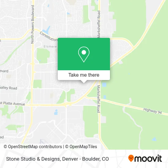 Stone Studio & Designs map
