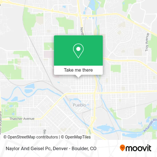 Naylor And Geisel Pc map
