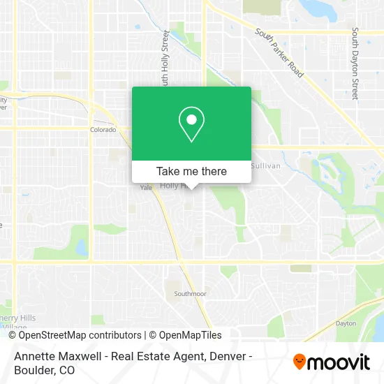 Annette Maxwell - Real Estate Agent map