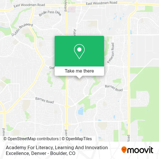 Academy For Literacy, Learning And Innovation Excellence map