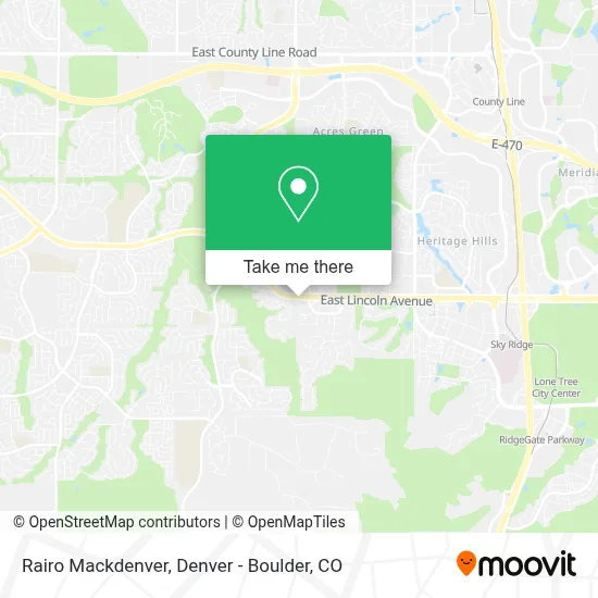 Rairo Mackdenver map