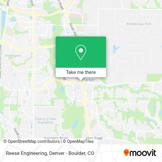 Reese Engineering map