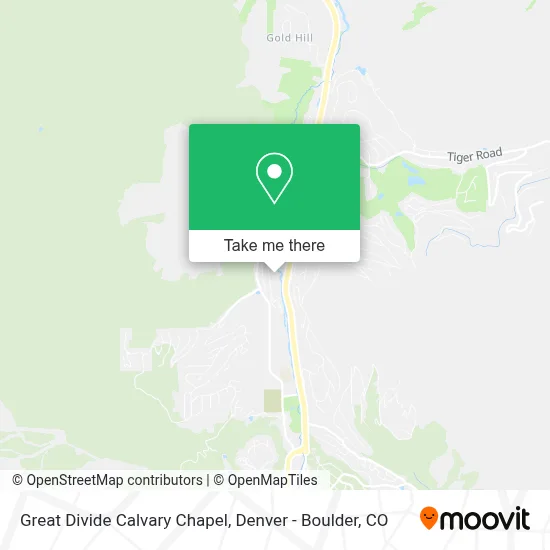 Great Divide Calvary Chapel map