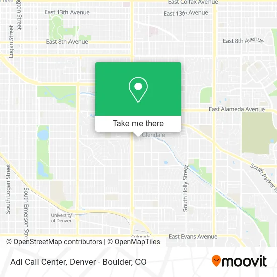 Adl Call Center map