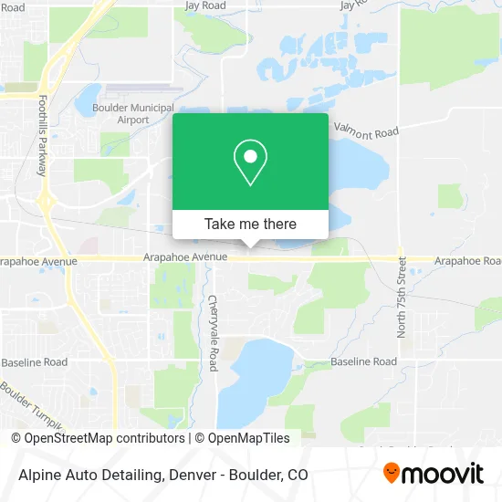 Alpine Auto Detailing map