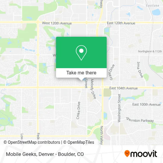 Mobile Geeks map