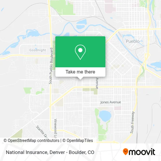 National Insurance map