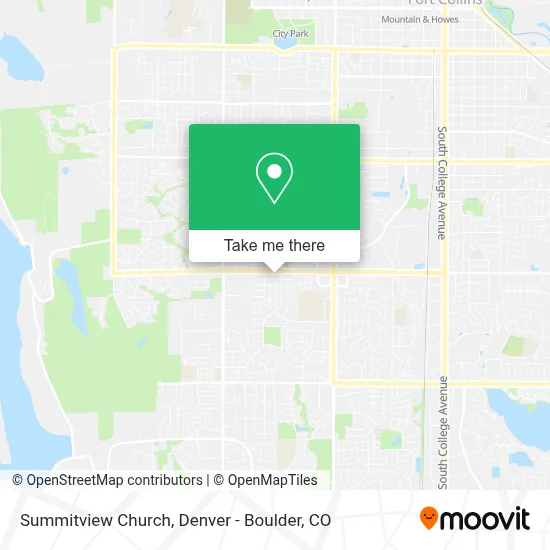 Summitview Church map