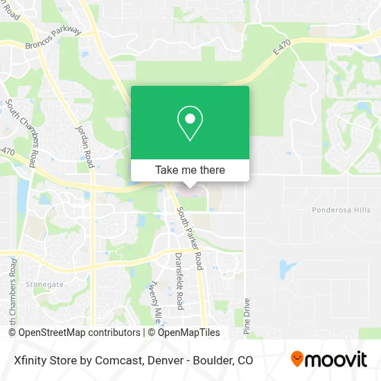 Xfinity Store by Comcast map