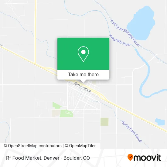Rf Food Market map