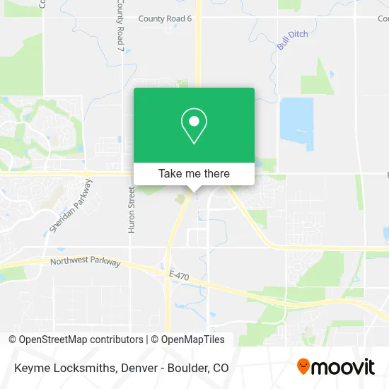 Keyme Locksmiths map