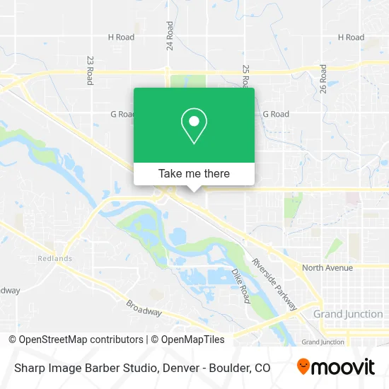 Sharp Image Barber Studio map