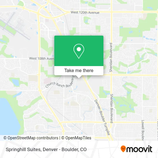 Springhill Suites map