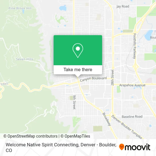 Welcome Native Spirit Connecting map