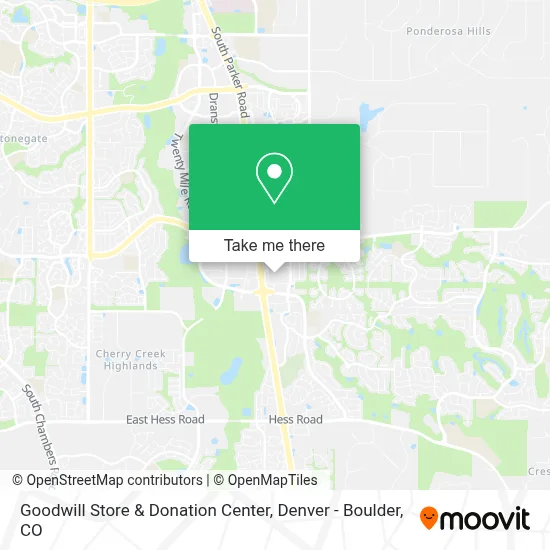 Goodwill Store & Donation Center map
