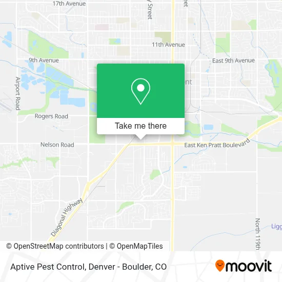 Aptive Pest Control map