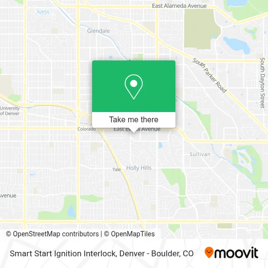 Smart Start Ignition Interlock map