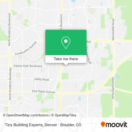 Tiny Building Experts map