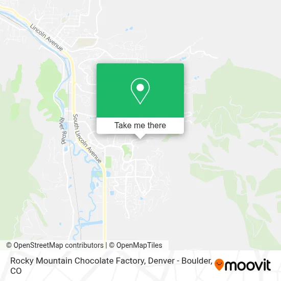 Rocky Mountain Chocolate Factory map