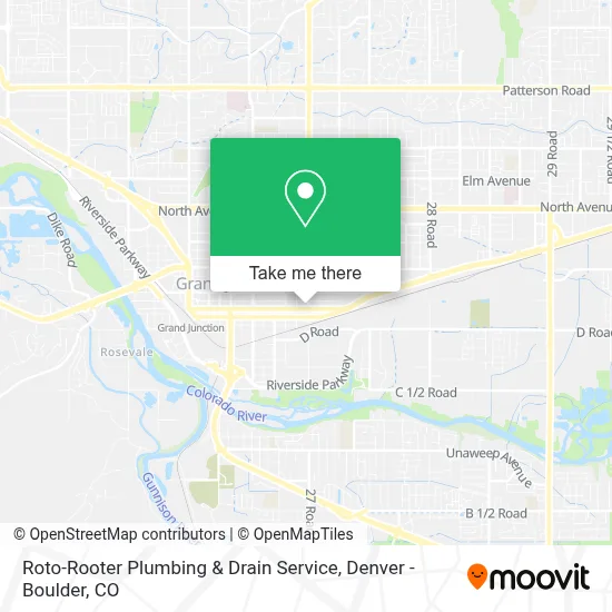 Roto-Rooter Plumbing & Drain Service map