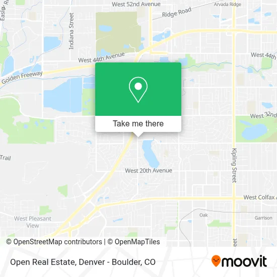 Open Real Estate map