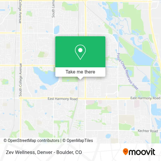 Zev Wellness map