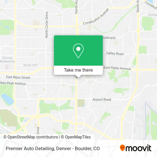Premier Auto Detailing map