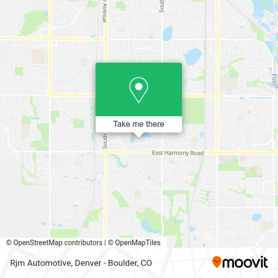 Rjm Automotive map