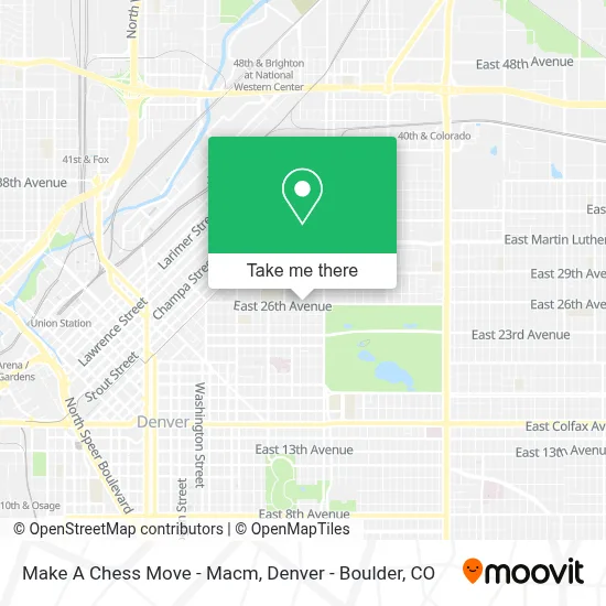 Make A Chess Move - Macm map