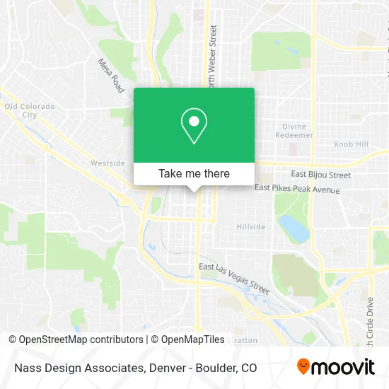 Nass Design Associates map