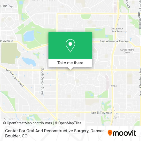 Center For Oral And Reconstructive Surgery map