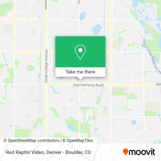 Red Raptor Video map
