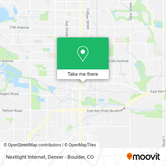 Nextlight Internet map
