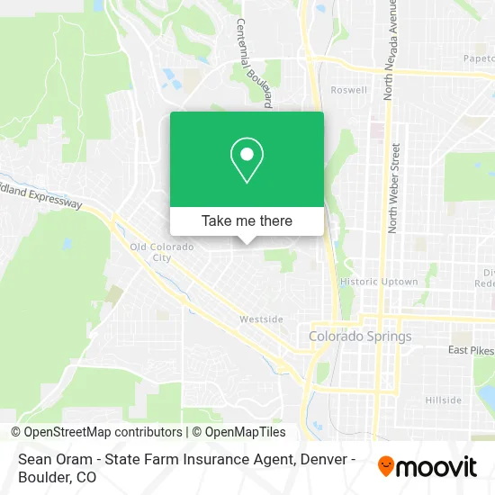 Sean Oram - State Farm Insurance Agent map