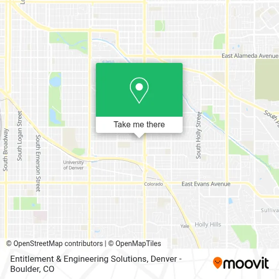 Entitlement & Engineering Solutions map