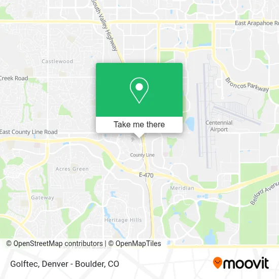 Golftec map