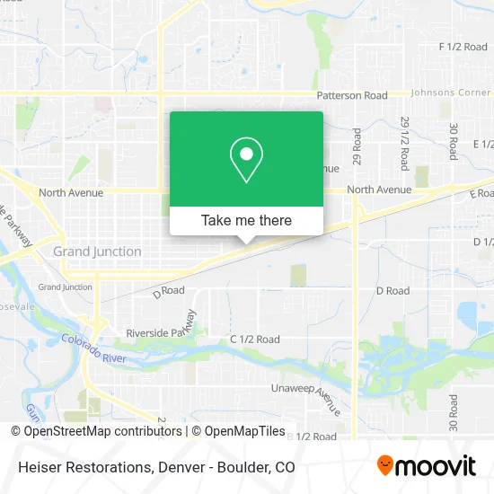Heiser Restorations map