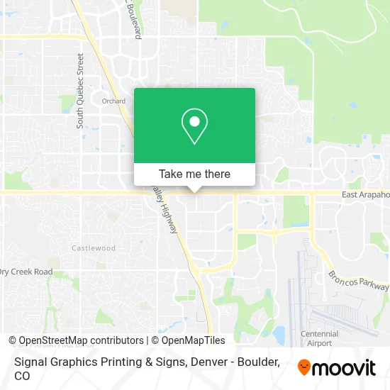 Signal Graphics Printing & Signs map