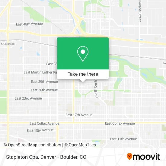 Stapleton Cpa map