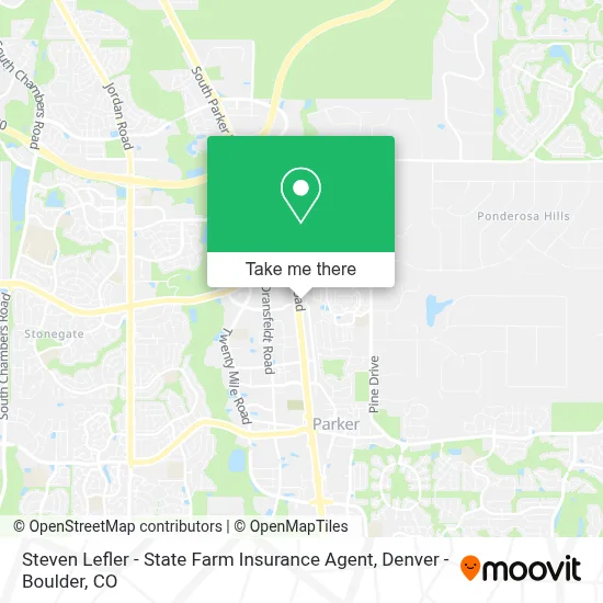 Steven Lefler - State Farm Insurance Agent map