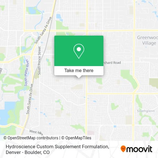 Hydroscience Custom Supplement Formulation map