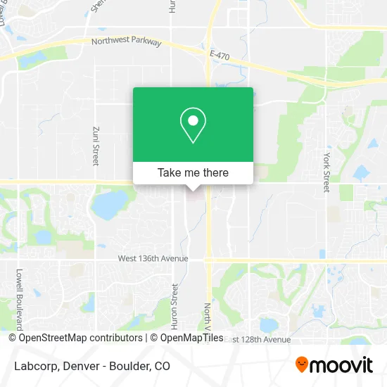 Labcorp map