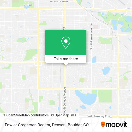 Fowler Gregersen Realtor map