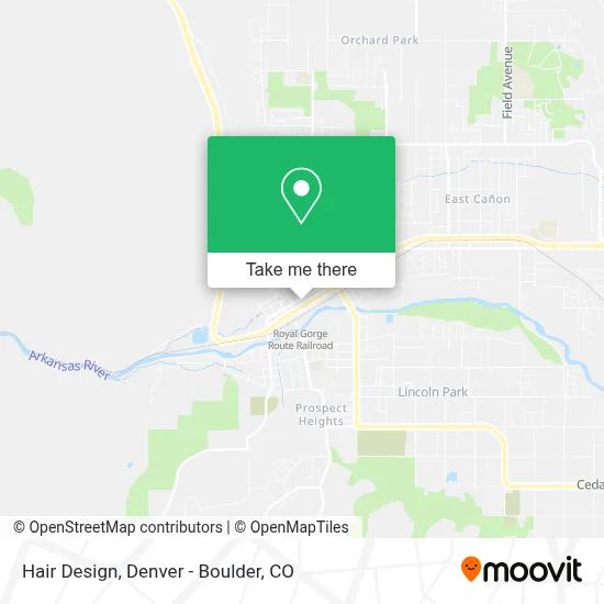 Hair Design map