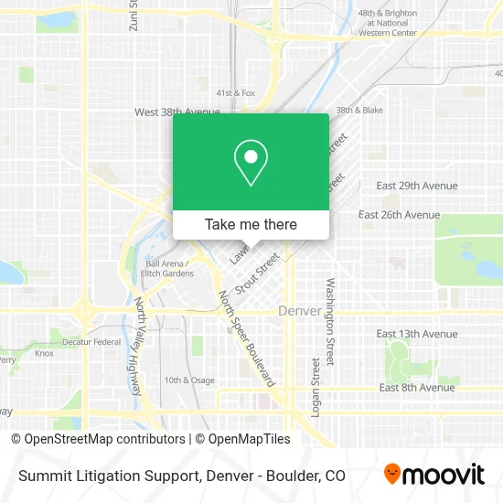 Summit Litigation Support map