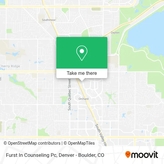 Furst In Counseling Pc map