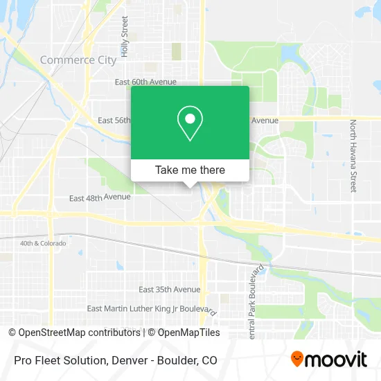 Pro Fleet Solution map