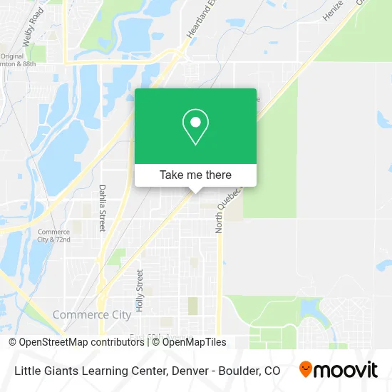 Little Giants Learning Center map