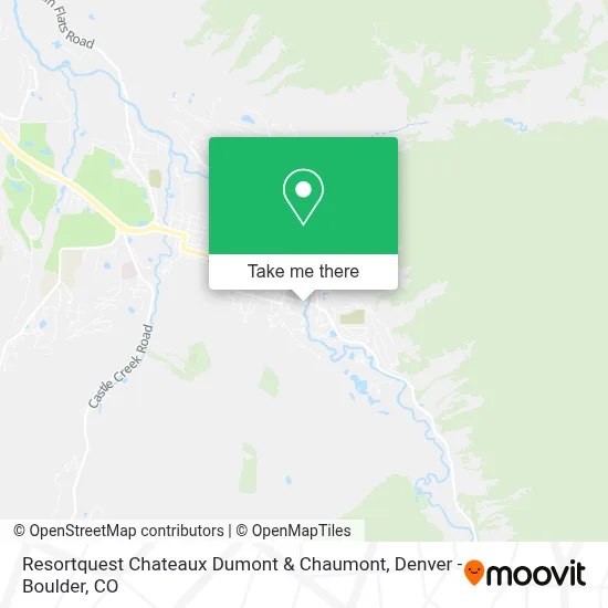 Resortquest Chateaux Dumont & Chaumont map